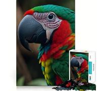 Puzzle Difficile de 1000 pièces représentant Un Perroquet en Gros Plan, idéal pour Les Adultes Un Jouet paisible et Amusant, Une œuvre d'art aux découpes nettes (50x75cm)