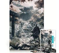 Puzzle Difficile de 1000 pièces représentant Un Temple Antique de samouraïs, Un Jeu de logique Fine pour Adultes, Un pour se détendre et s'amuser (38x26cm)