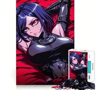 Puzzle Difficile de 1000 pièces représentant Une Femme Ninja de Style Anime, idéal pour Adultes Stimule la mémoire, Jeu apaisant, découpe de qualité supérieure, Cadeau Parfait (50x75cm)