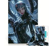 Puzzle Difficile de 1000 pièces représentant Une guerrière Sexy, Un Jeu de logique pour Adultes, Un Jeu de précision pour renforcer Les Liens familiaux et créer Une agréable Surprise 38x26cm