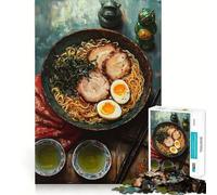 Puzzle Difficile de 1000 pièces représentant Une Nature Morte de Ramen, idéal pour Adultes 38x26cm Découpe Nette et précise Un Cadeau Unique et Relaxant