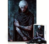 Puzzle Difficile de 1000 pièces Revenant tatoué Assassin pour Adultes, renforce la mémoire, soulage Le Stress, Bords de qualité supérieure, pièce d'art 38x26cm