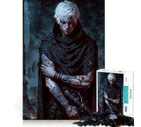 Puzzle Difficile de 1000 pièces Revenant tatoué Assassin pour Adultes, renforce la mémoire, soulage Le Stress, Bords de qualité supérieure, pièce d'art 38x26cm