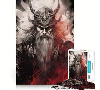 Puzzle Difficile de 1000 pièces sur Le thème de la mythologie Nordique pour Adultes (38x26cm), idéal pour se détendre et développer sa mémoire Un Cadeau Artistique et Amusant