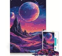 Puzzle Difficile de 1000 pièces sur Le thème de l'espace et de la Science-Fiction pour Adultes 50x75cm Cadeau spécial Thème : Paysage Spatial de Science-Fiction