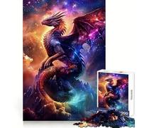 Puzzle Difficile Dragon de tempête nébuleuse pour Adultes, 1000 pièces, Think Toy, Divertissement paisible, découpe Nette, œuvre d'art de qualité (50x75cm)