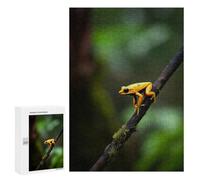 Puzzle Difficile Golden Poison Dart Frog pour Adultes, 300 PCS, comme Pause Créative pour Les Amateurs Patients, pour Les Soirées Jeux