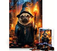 Puzzle Difficile Le Magicien du Carlin pour Adultes, 1000 pièces, Puzzle de mémoire Facile à Assembler, Cadeau Artistique (38x52cm)