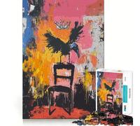 Puzzle Difficile L'heure du Changement pour Adultes, 1000 pièces, Boost Recall Calm Escape Tight Edge, Cadeau spécial 38x26cm