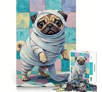 Puzzle Difficile Maman Carlin avec Papier Toilette pour Adultes, 1000 pièces, stimule la mémoire, Jeu apaisant, découpe de qualité supérieure, (38x52cm)