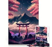 Puzzle Difficile Montagne des rêves pour Adultes, 1000 pièces, Think Toy, Divertissement paisible, découpe Nette, œuvre d'art (38x26cm)