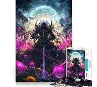Puzzle Difficile Mystique du samouraï Japonais pour Adultes, 1000 pièces, Think Toy, Divertissement paisible, découpe Nette, œuvre d'art (50x75cm)