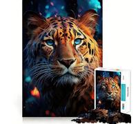 Puzzle Difficile Nebulous Night Prowler pour Adultes, 1000 pièces, Jeu de logique Solide, Moments de Partage, Bords Nets, (38x52cm)