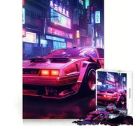 Puzzle Difficile Neon Acceleration pour Adultes, 1000 pièces, Think Toy, Plaisir paisible, découpe Nette, œuvre d'art (38x26cm)