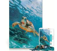 Puzzle Difficile Oceans Guardian pour Adultes, 1000 pièces, stimule la mémoire, Jeu apaisant, découpe de qualité supérieure, (38x52cm)
