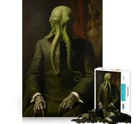 Puzzle Difficile Octopus Aristocrat pour Adultes, 1000 pièces, stimule la mémoire, Jeu apaisant, découpe de qualité supérieure, (38x52cm)