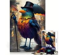 Puzzle Difficile Oiseau Arc-en-Ciel pour Adultes 1000 pièces, Jeu de logique Pure, activité la Maison, découpe Nette, Joli Cadeau (50x75cm)