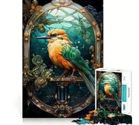 Puzzle Difficile Oiseau Mythique pour Adultes, 1000 pièces, Think Toy, Divertissement paisible, découpe Nette, œuvre d'art (50x75cm)