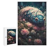 Puzzle Difficile pour Adultes 1000 PCS Caterpillar Petite Puzzles pour Adultes - Jeu Familial - pour S'amuser en Famille - Un pour Les Amateurs De Jeux 1000 PCS