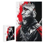 Puzzle Difficile pour Adultes 1000 PCS Raptor T-Rex Dinosaur King Casse-tête pour Adultes, Jeu De Réflexion, Cadeau d'anniversaire, Cadeaux, 1000 PCS