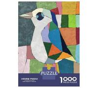 Puzzle Difficile pour Adultes 1000 Pièces Abstract Bird Art Print Puzzle, Jouet, Décoration Murale, Cadeau D'analyse Et De Logique pour Les Amis Et La Famille 70x50cm/1000pcs