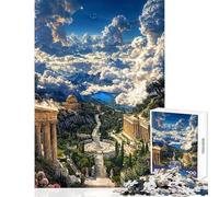Puzzle Difficile pour Adultes 1000 pièces Ascension Divine Jeu Impossible Apprentissage Jouet éducatif décoration Murale activités Amusantes à la Maison (38x52cm)