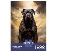 Puzzle Difficile pour Adultes 1000 Pièces Dog of War Puzzles pour Adultes, Jouets À Monter Soi-même, Améliorent La Mémoire, Cadeau d'anniversaire, Cadeaux, 52x38cm/1000pcs
