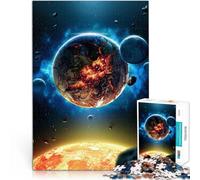 Puzzle Difficile pour Adultes 1000 pièces Fin du Monde Fabriqué en Carton pour Les 14 Ans et Plus Décoration Murale de Jouets Cadeaux d'anniversaire et Cadeaux Uniques。Taille:26x38cm/10.24x14.96pouce