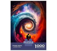 Puzzle Difficile pour Adultes 1000 Pièces Interstellar Love Story Puzzle, Jouet, Décoration Murale, Cadeau D'analyse Et De Logique pour Les Amis Et La Famille 38x26cm/1000pcs