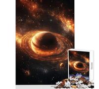 Puzzle Difficile pour Adultes 1000 pièces Orbital Glow Cosmic Dance Jeux relaxants Décoration Parfaite Décoration intérieure Jouets Collection d'artistes Beaux-Arts (38x26cm)