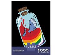 Puzzle Difficile pour Adultes 1000 Pièces Pride Whale Potion Puzzle, Jouet, Décoration Murale, Cadeau D'analyse Et De Logique pour Les Amis Et La Famille 52x38cm/1000pcs