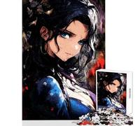 Puzzle Difficile pour Adultes 1000 pièces Sorcière Celtique Danseuse du Saule Puzzle inversé 1000 pièces Jeux relaxants Idées Cadeaux et Jouets Défi corsé (38x26cm)