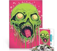 Puzzle Difficile pour Adultes 1000 pièces Tête de Slime Fait de Bois，pour Les 14 Ans et Plus Jouets de Jeu Cadeau d'anniversaire。Taille：50x75cm/19.6x29.5pouce