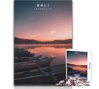 Puzzle Difficile pour Adultes,1000 pièces,thème Bali,Jeu Pratique,décoration idéale,Jouet Anti-Stress,Dimensions : 50x75cm