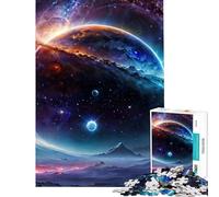 Puzzle Difficile pour Adultes 1000 pièces Une Nouvelle Galaxie Activités Amusantes à la Maison Assemblage de Motifs Jouet Anti-Stress pour Les 14 Ans et Plus (38x26cm)
