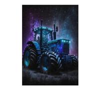 Puzzle Difficile pour Adultes 1000pcs(38x26cm) Galactic Tractor Lights Puzzles pour Adultes, Jouet, Décoration Murale, Une Œuvre d'art, Un pour Les Joueurs 1000pcs(38x26cm)