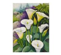 Puzzle Difficile pour Adultes 1000pcs(52x38cm) White Calla Lily Flowers Puzzles pour Adultes, Jouet, Décoration Murale, Une Œuvre d'art, Un pour Les Joueurs 1000pcs(52x38cm)