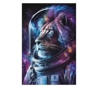 Puzzle Difficile pour Adultes 1000pcs(75x50cm) Cosmic Lion Astronaut Art Print-1 Puzzle pour Adultes - Jeux Amusants - Cadeaux Souvenirs pour Amis Et Famille 1000pcs(75x50cm)