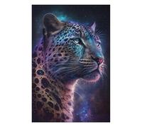 Puzzle Difficile pour Adultes 1000pcs(75x50cm) Galactic Leopard Portrait -1 Puzzle pour Adultes - Jeux Amusants - Cadeaux Souvenirs pour Amis Et Famille 1000pcs(75x50cm)