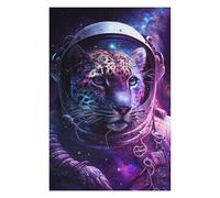 Puzzle Difficile pour Adultes 1000pcs(75x50cm) Leopard Astronaut Space Suit Puzzle pour Adultes - Jeux Amusants - Cadeaux Souvenirs pour Amis Et Famille 1000pcs(75x50cm)