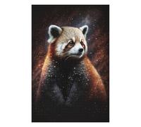 Puzzle Difficile pour Adultes 1000pcs(75x50cm) Red Panda Galaxy Portrait Puzzle pour Adultes - Jeux Amusants - Cadeaux Souvenirs pour Amis Et Famille 1000pcs(75x50cm)