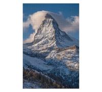 Puzzle Difficile pour Adultes 1000pcs(75x50cm) Snow-Capped Mountain Peak Jeu De Puzzle Familial Anti-Stress, Défi Éducatif 1000pcs(75x50cm)