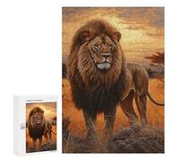 Puzzle Difficile pour Adultes 300 PCS Lion Watercolor Puzzles pour Adultes - Jeu Familial - pour S'amuser en Famille - Un pour Les Amateurs De Jeux 300 PCS