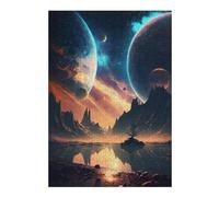 Puzzle Difficile pour Adultes 38x26cm/1000pcs Galactic Space Exploration Puzzles pour Adultes, Jeux en Famille, Défi Éducatif Difficile 38x26cm/1000pcs