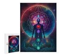 Puzzle Difficile pour Adultes 500 PCS Esoteric Zen Universe V7 Puzzles pour Adultes - Jeu Familial - pour S'amuser en Famille - Un pour Les Amateurs De Jeux 500 PCS