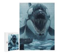 Puzzle Difficile pour Adultes 500 PCS Giant Orca in Arctic Waters Puzzles pour Adultes - Jeu Familial - pour S'amuser en Famille - Un pour Les Amateurs De Jeux 500 PCS
