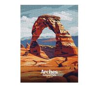 Puzzle Difficile pour Adultes 52x38cm/1000pcs Arches National Park, Utah, USA Puzzle pour Adultes, Jeu De Réflexion, Décoration Intérieure, Défi Éducatif 52x38cm/1000pcs