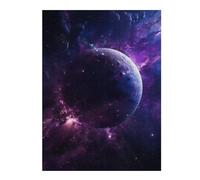 Puzzle Difficile pour Adultes 52x38cm/1000pcs Earth Collision Puzzle pour Adultes, Jouet Anti-Stress, Cadeau d'anniversaire pour Les Amis Et La Famille 52x38cm/1000pcs