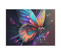 Puzzle Difficile pour Adultes 52x38cm/1000pcs Magical Butterfly Artwork Puzzle pour Adultes, Casse-tête, Jeu De Rapidité, pour Les Joueurs 52x38cm/1000pcs