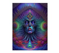Puzzle Difficile pour Adultes 52x38cm/1000pcs Prism of The Watcher Puzzle pour Adultes, Jeu De Réflexion, Décoration Intérieure, Défi Éducatif 52x38cm/1000pcs